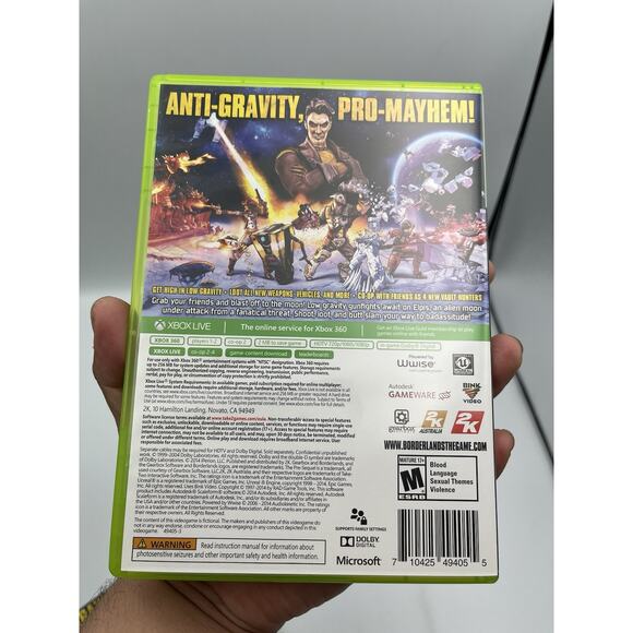 Borderlands: The Pre-Sequel (Microsoft Xbox 360, 2014) - Picture 2 of 10